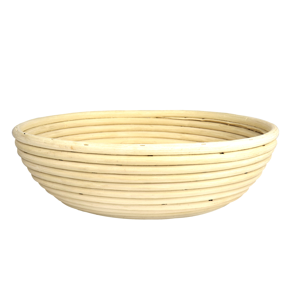 Vollum Brotform Round Proofing Basket, 11" x 4", 3 lb 