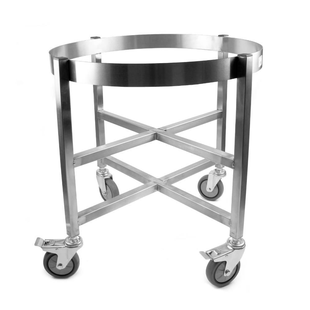 Vollum Stainless Stockpot Dolly 19" Diameter x 23.75" High