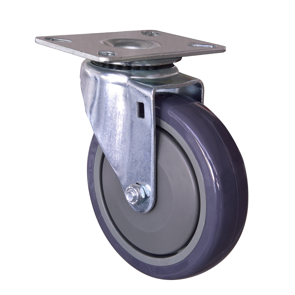 Vollum Swivel Plate Casters, Set of 4