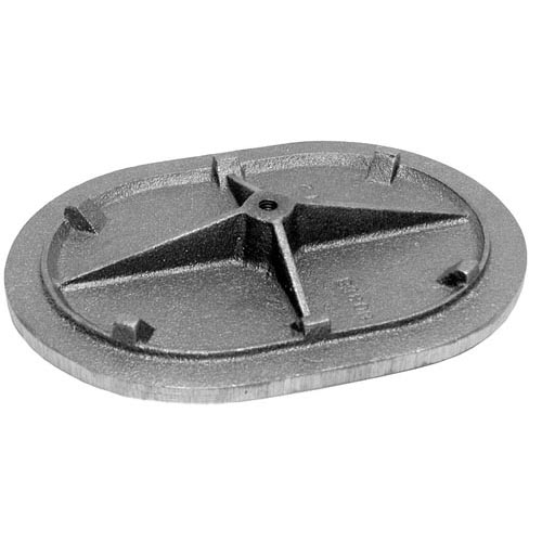 Vulcan Hart OEM # 00-880358 / 80358 / 80358, 5 1/2" x 7 1/4" Hand Hole Cover Plate for Vulcan Steamers