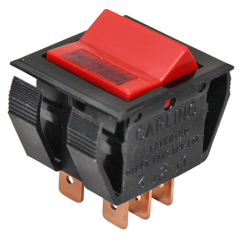 Vulcan Hart OEM # 00-881579 / 18579 / 81579 / 881579, On/Off Lighted Rocker Switch - 10A/125V, 5A/250V