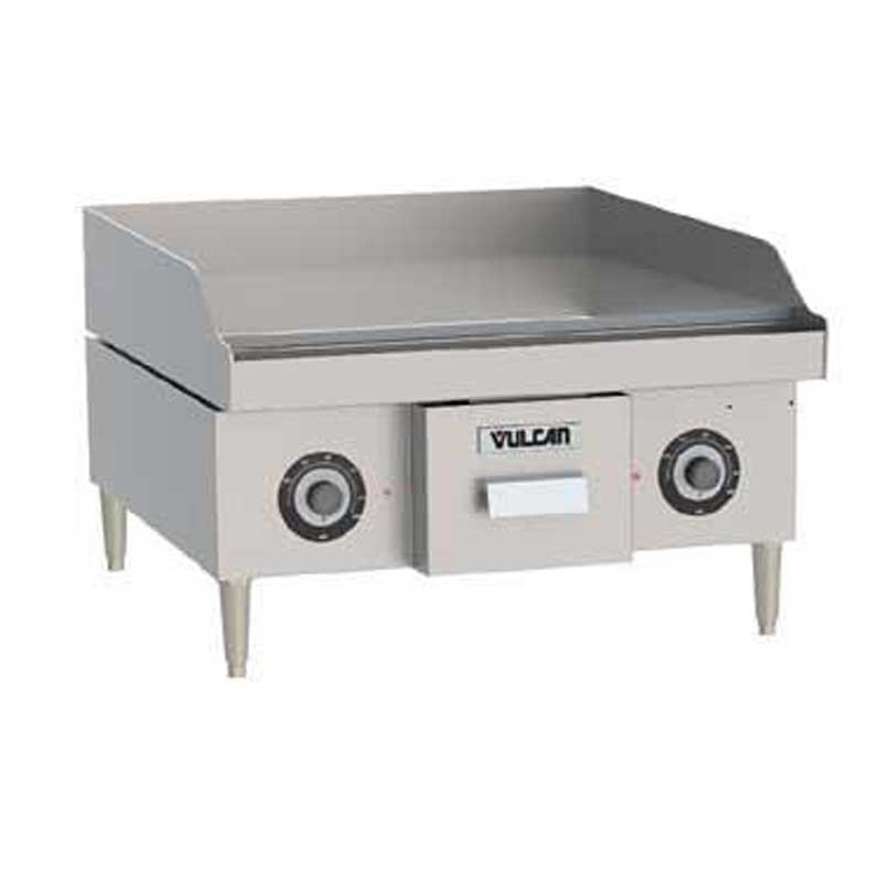 Vulcan RRE24D RRE Series Heavy Duty Electric Griddle - 24" W x 24" D