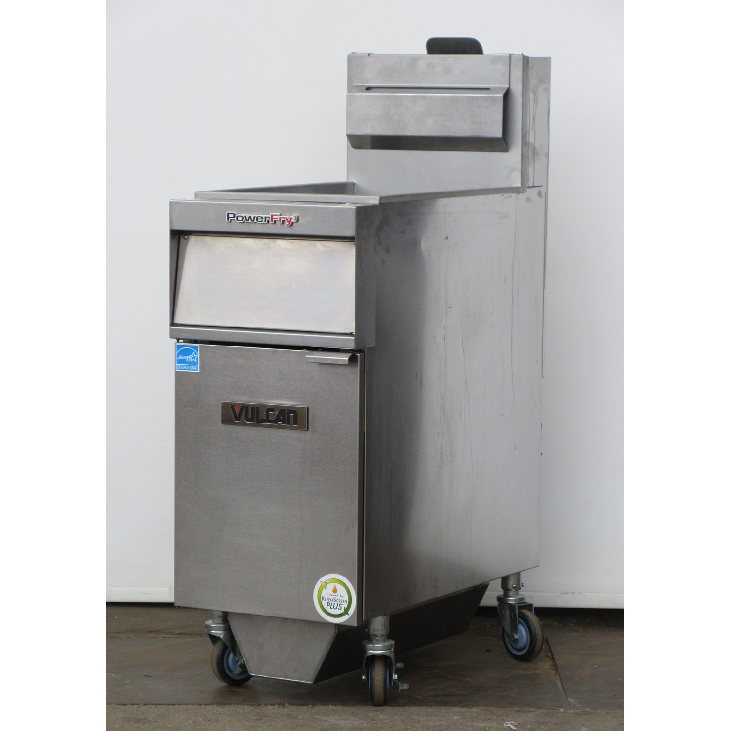 Vulcan TR45AF-1 Fryer with Filter System 50 Lb Gas, Used Excellent Condition