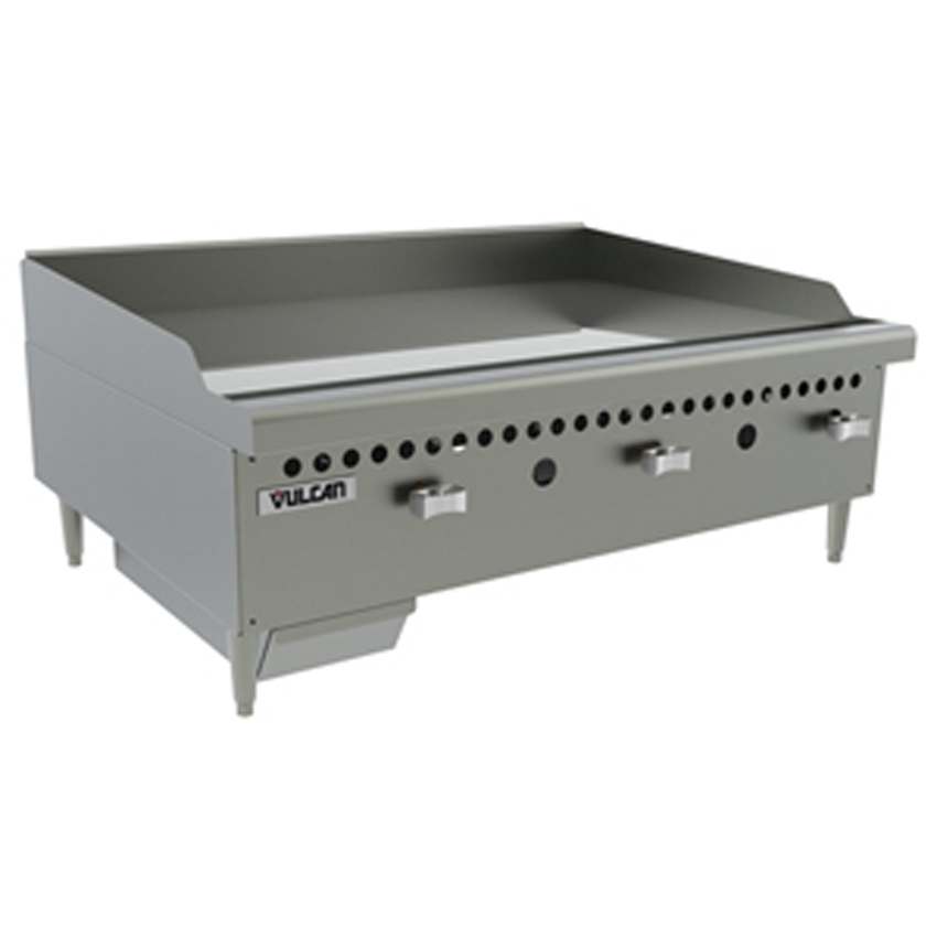 Vulcan VCRG36-M Series Restaurant Gas Griddle - 36"W x 20-1/2"D Griddle Plate