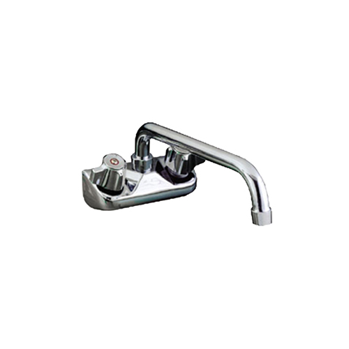 Wall Mount Faucet 4" Center with Swing Spout 12"