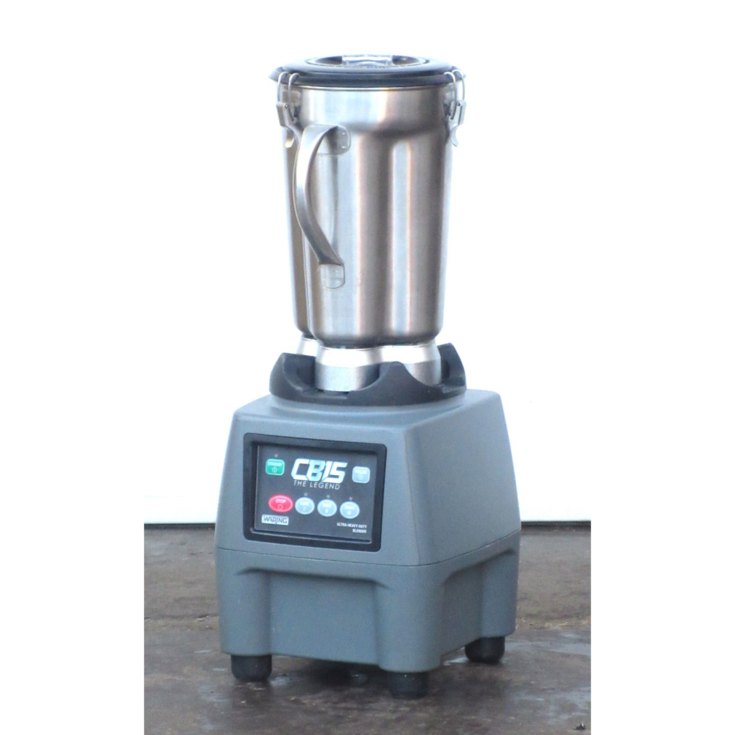 Waring CB15 Heavy Duty Food Blender w/ Electronic Keypad, 1 Gallon, Used Excellent Condition