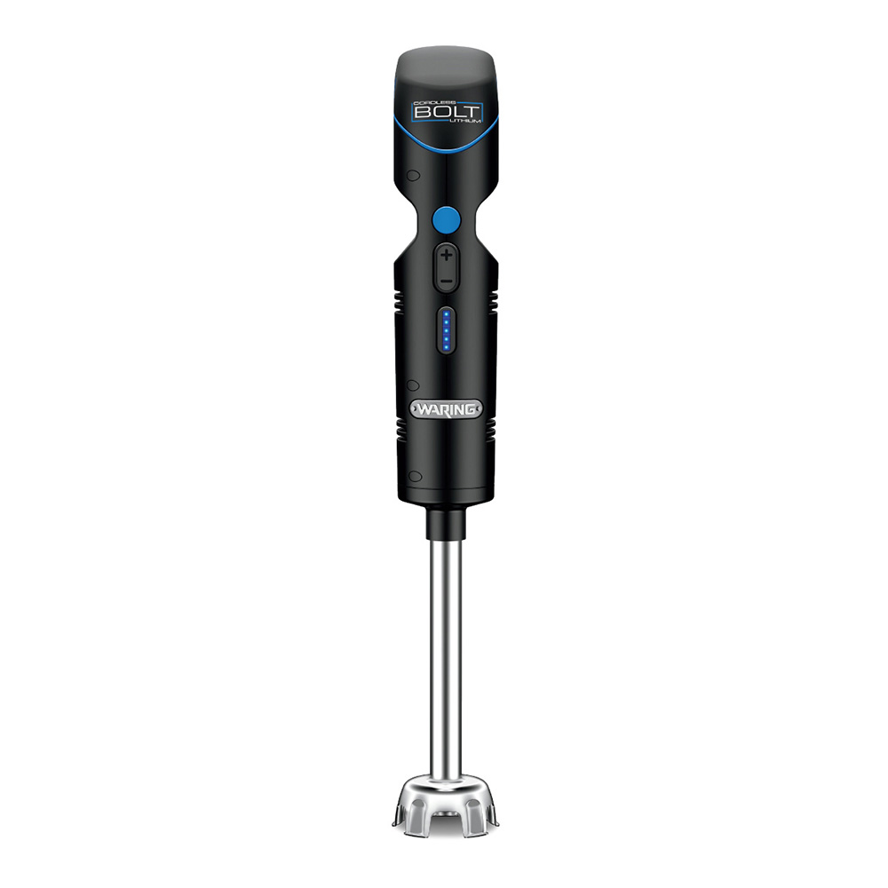 Waring WSB38X "Bolt" Cordless Immersion Blender with Removable 7" Shaft