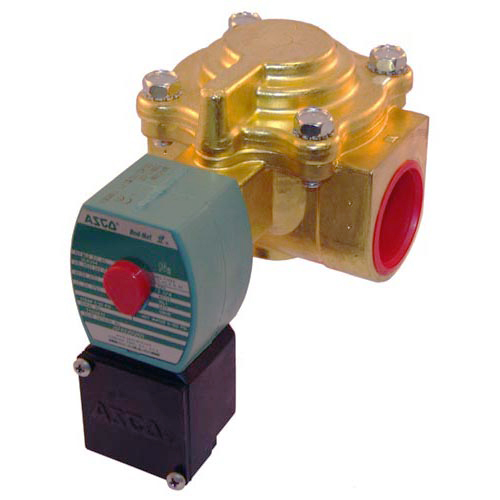 Water / Steam Solenoid Valve; 1 1/4" FPT; 120V