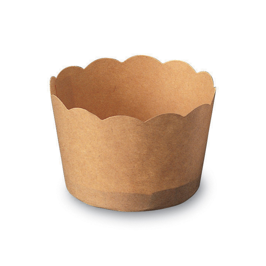 Welcome Home Brands Brown Paper Baking Cup, 1.7" Dia. x 1.4" High, Case of 500