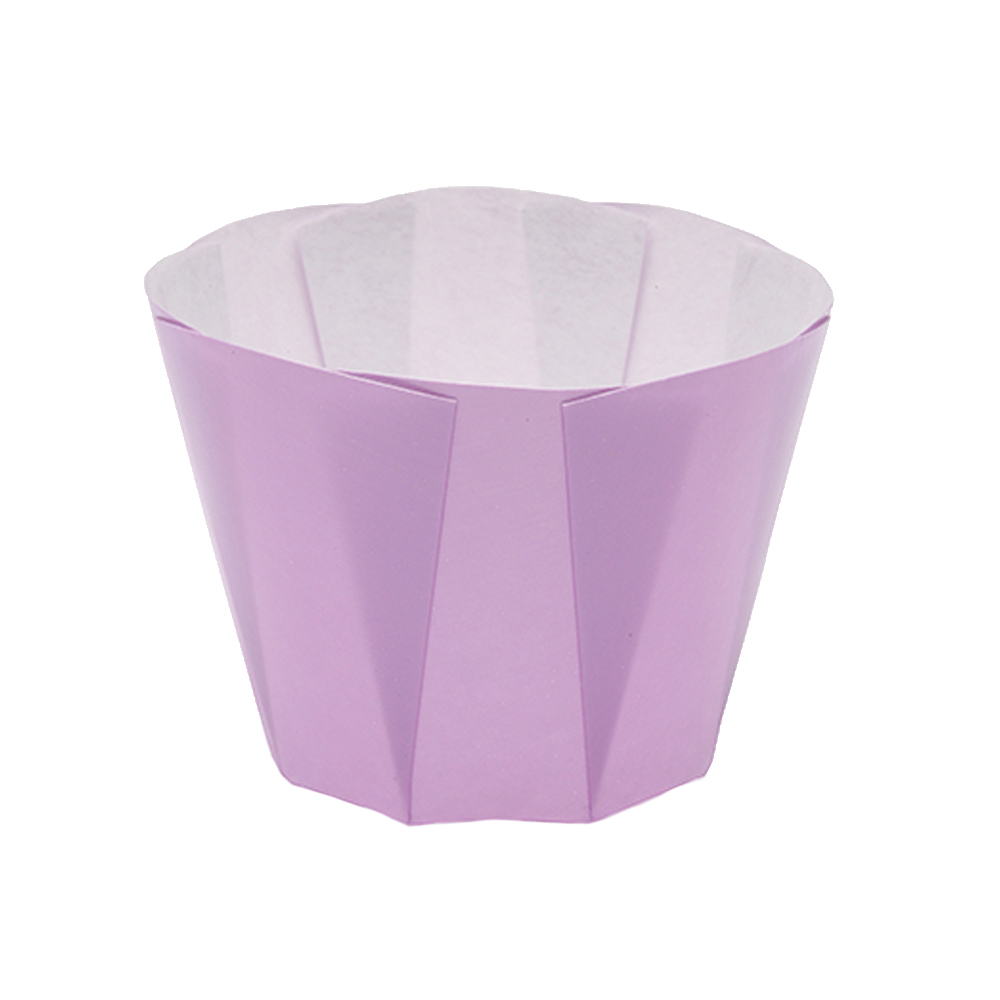 Welcome Home Brands Purple Tulip Paper Baking Cup, oz. Capacity, 1.5