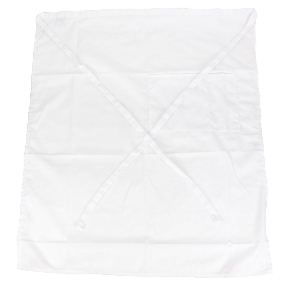 White Bistro Apron, 28" x 33"