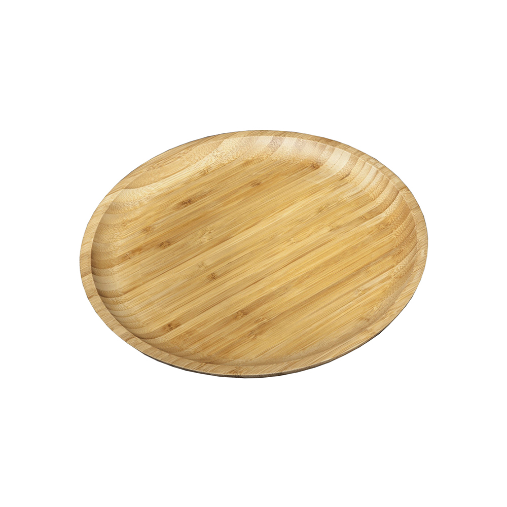 Wilmax WL-771036/A Round Bamboo Platter 12" (30.5 cm) Diameter