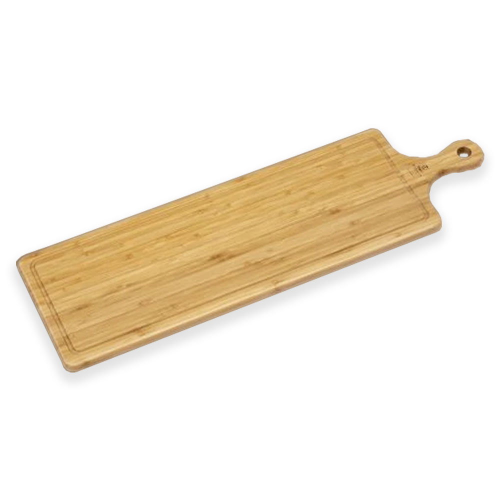 Wilmax WL-771136/A Natural Bamboo Long Serving Board with Handle, (66 20 Cm)