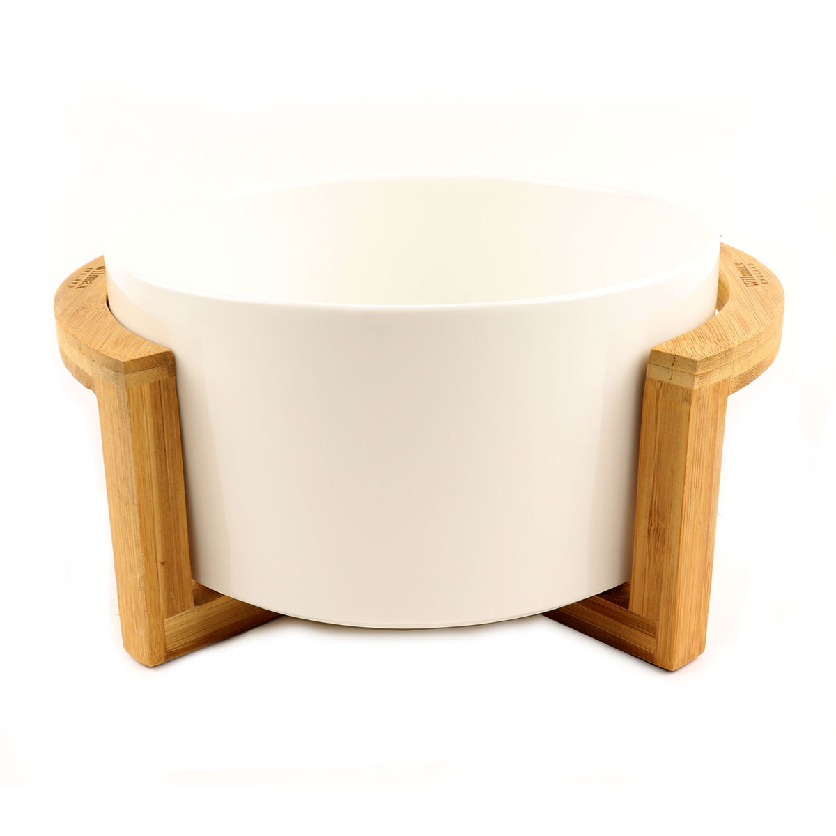 Wilmax WL-992746/A Bowl 6" with WL-771104/A Bowl Stand 7.5" x 4"H