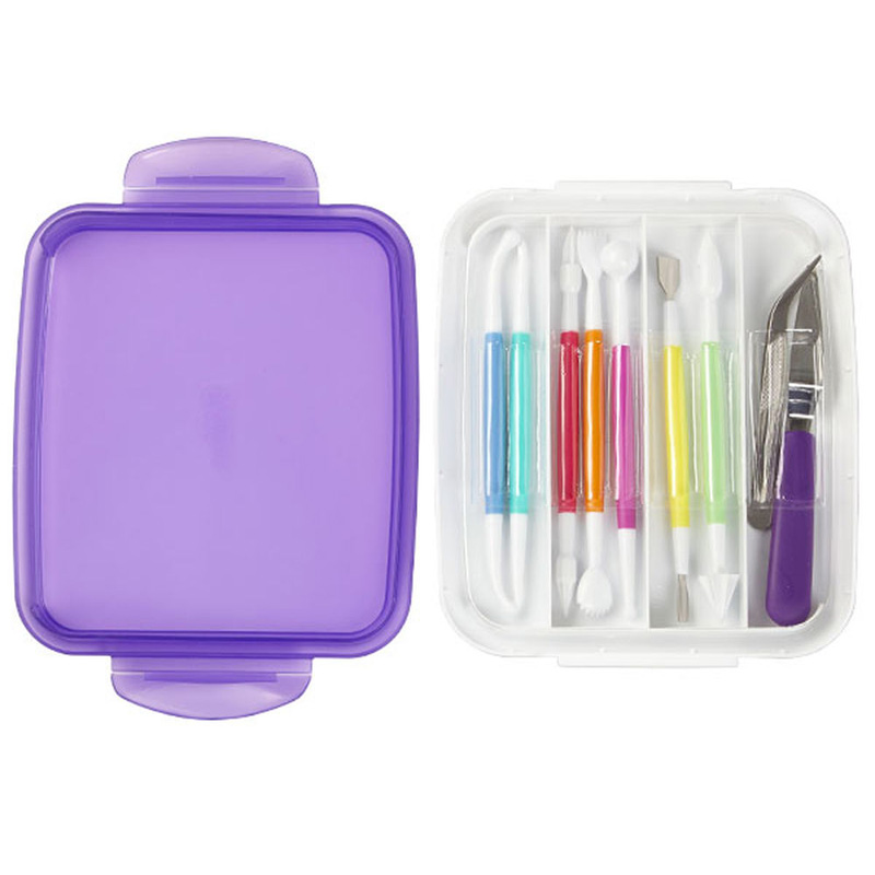 Wilton 1907-1350 10-Piece Fondant and Gum Paste Tool Set
