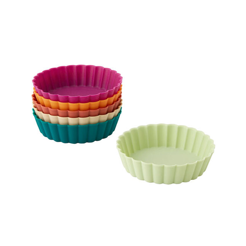 Wilton 21055587 Mini Tart and Pie Silicone Molds Pie Pans