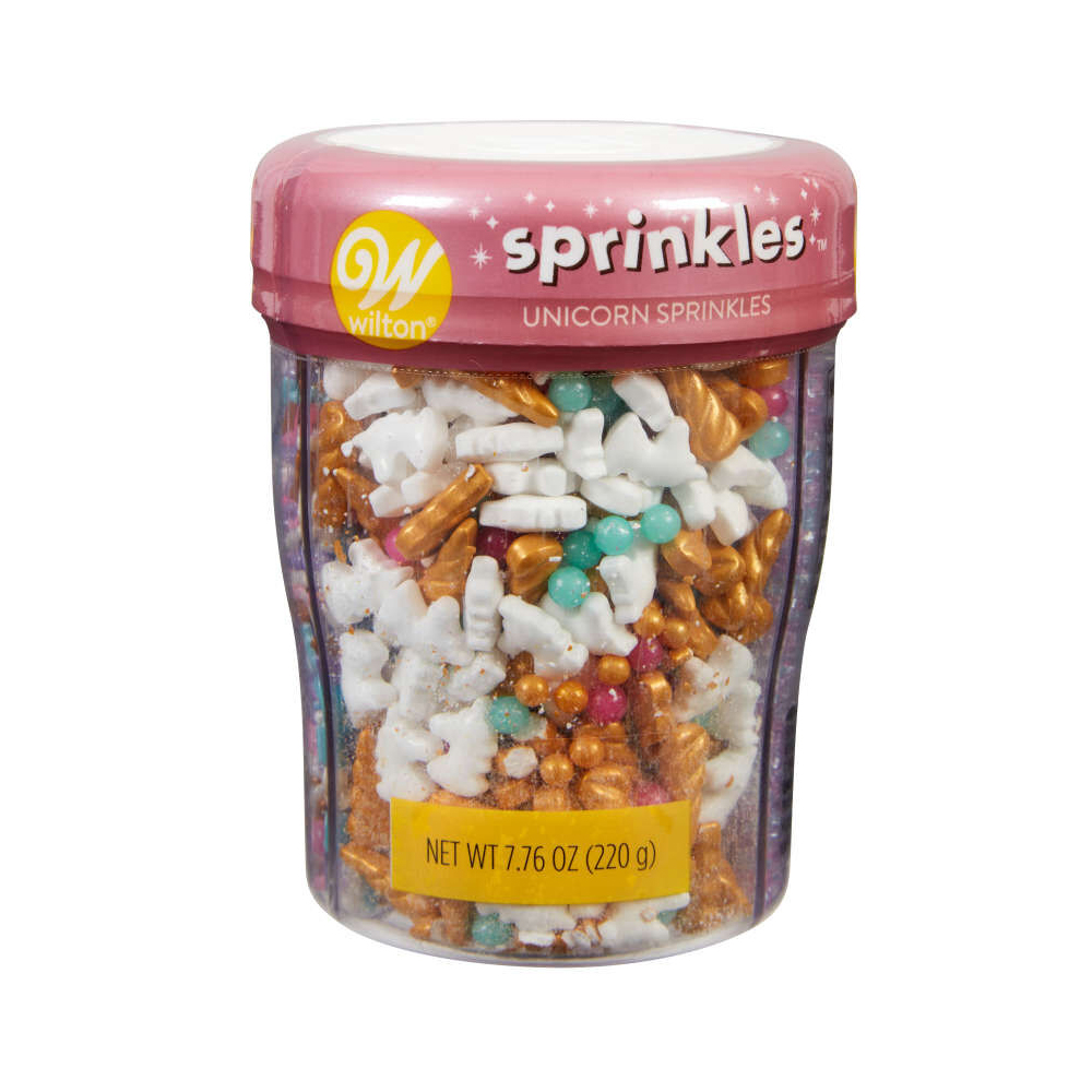 Wilton 3 Cell Unicorn Sprinkles Mix, 7.76 oz. Sprinkle Mixes, Candy