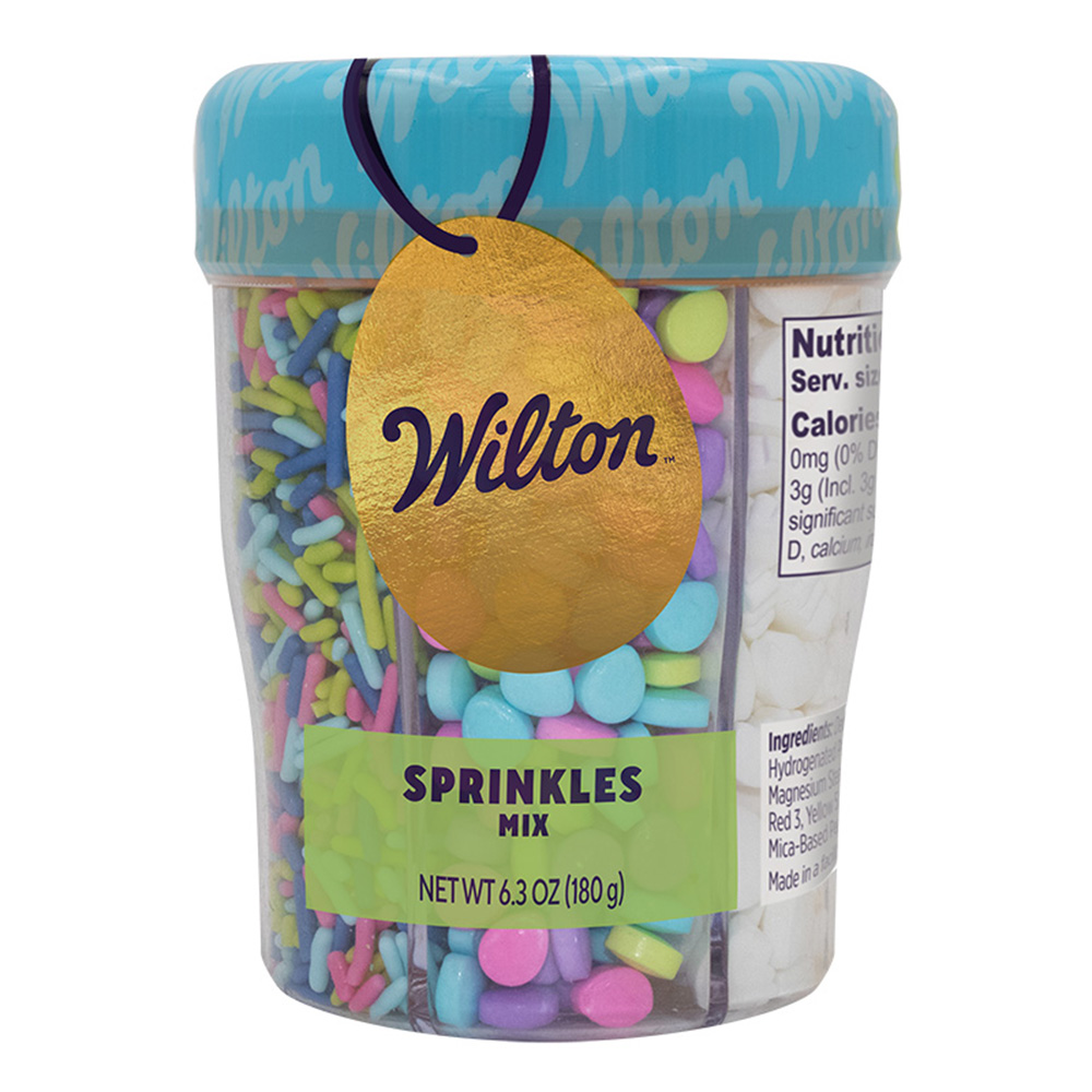 Wilton 6 Cell Easter Sprinkle Mix, 6.3 oz.