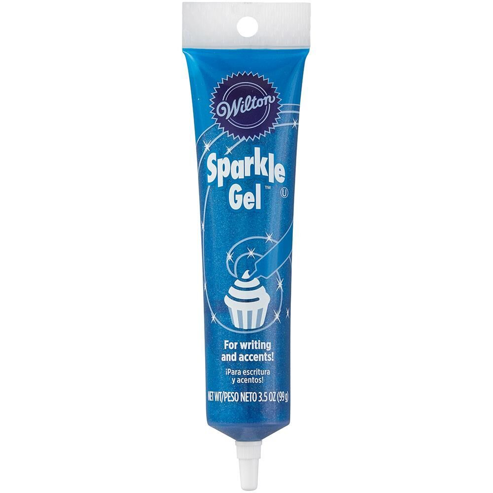 Wilton Blue Sparkle Gel, 3.5-Oz Tube