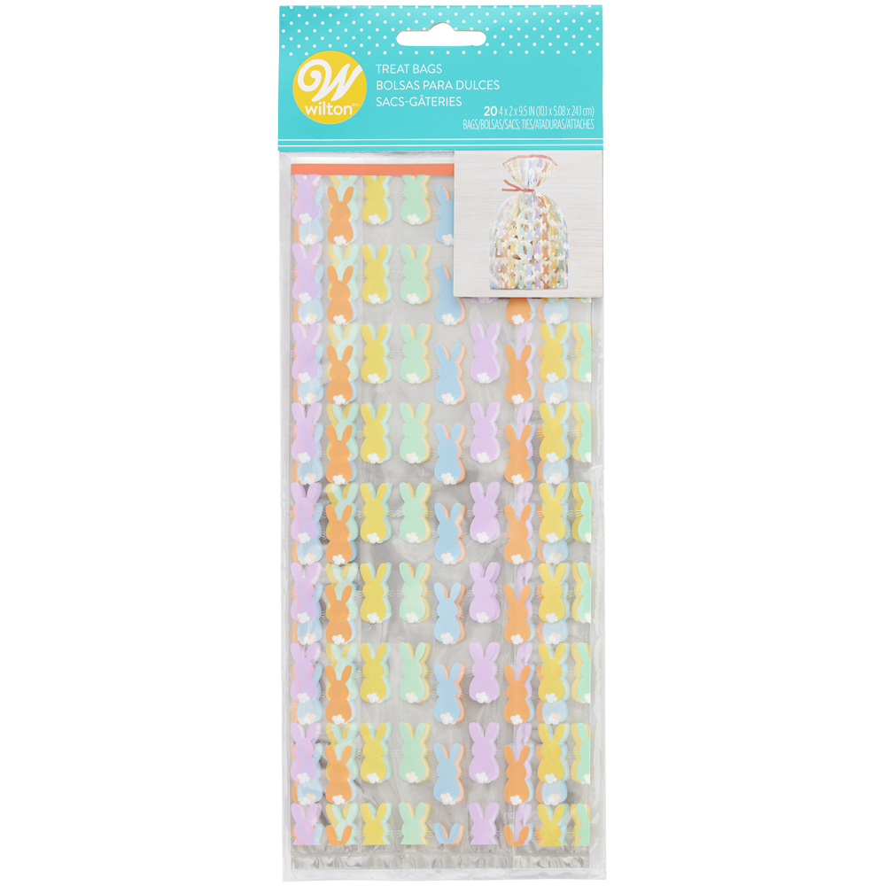 Wilton Bunny Treat Bags, Pack of 20