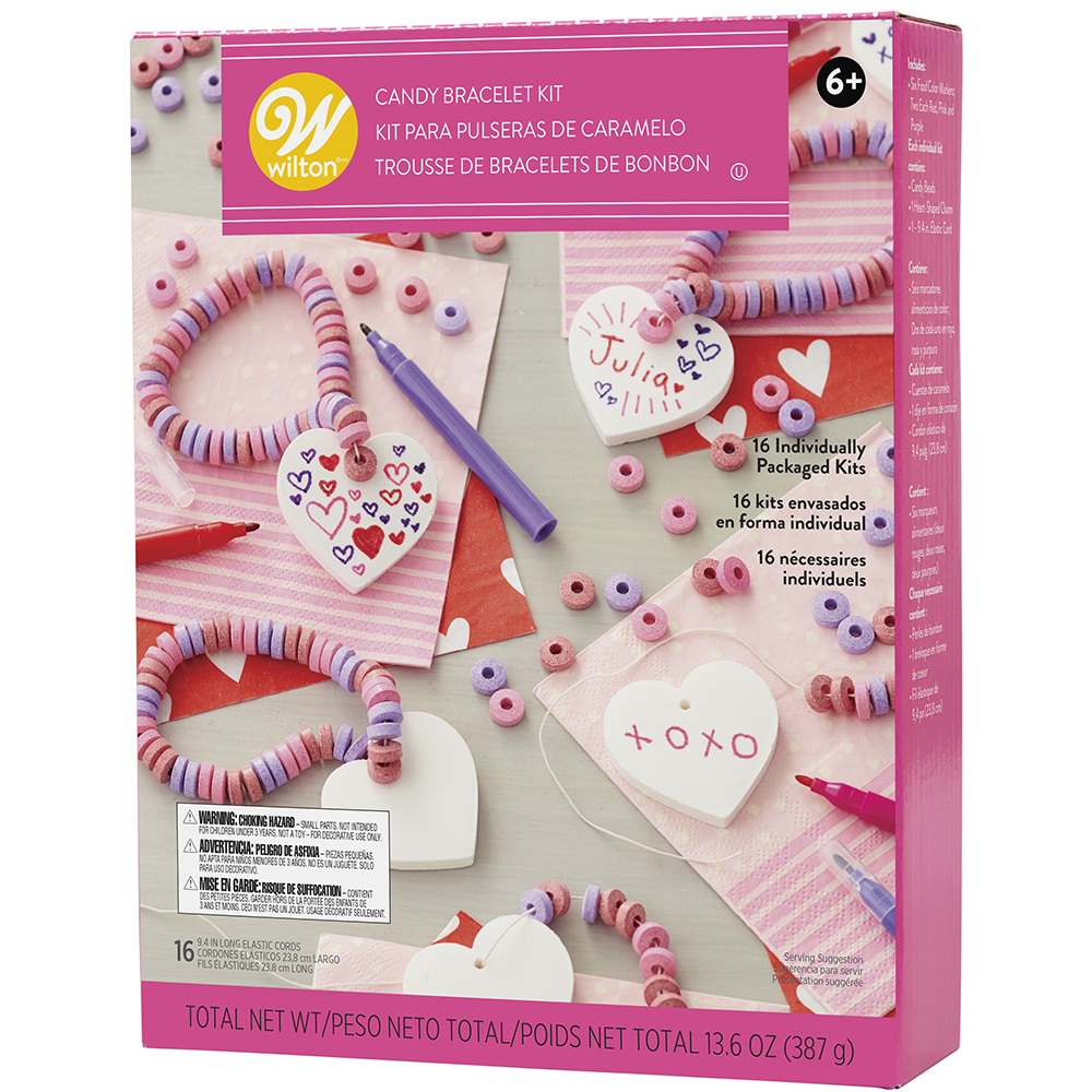 Wilton Candy Bracelet Kit, Pack of 16