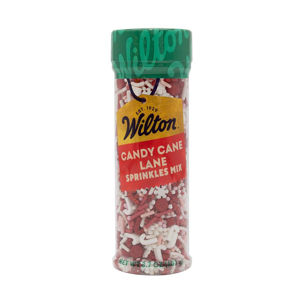 Wilton Candy Cane Sprinkle Mix, 3.7 oz.