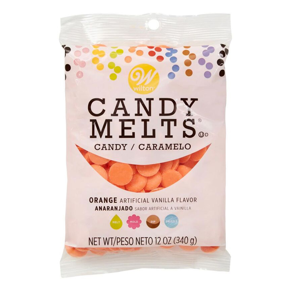 Wilton Orange Candy Melts, 12 oz.