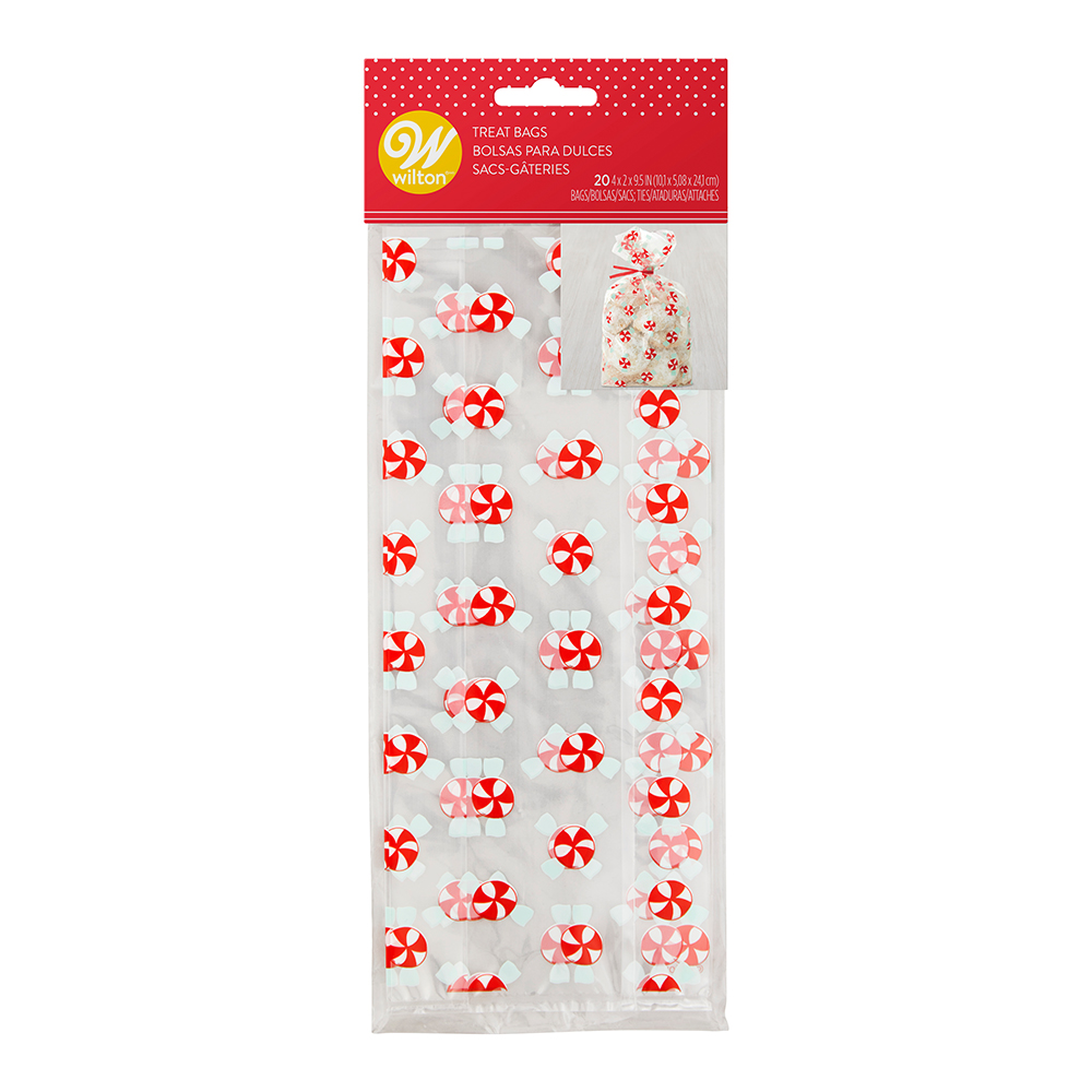Wilton Candy Swirl Treat Bags, Pack of 20