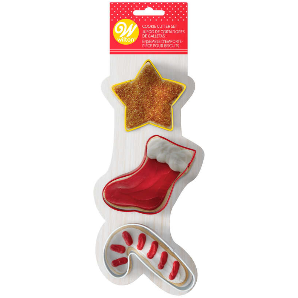 Wilton Christmas Cookie Cutters, Set of 3