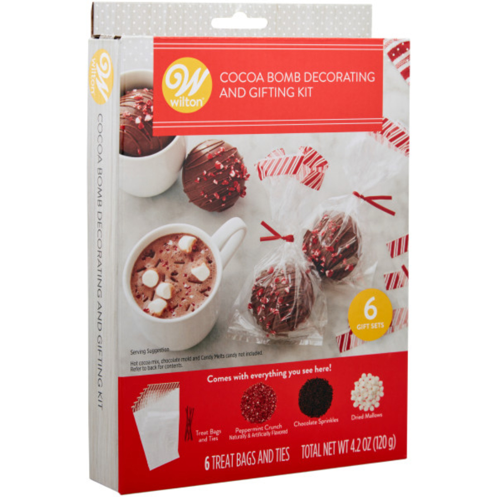 Wilton Christmas Hot Cocoa Bomb Decorating and Gifting Kit