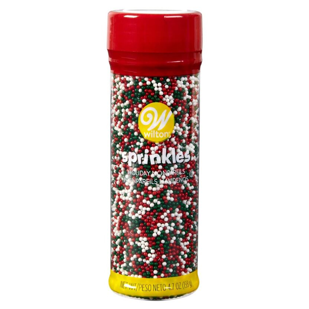 Wilton Christmas Nonpareils, 4.7 oz.