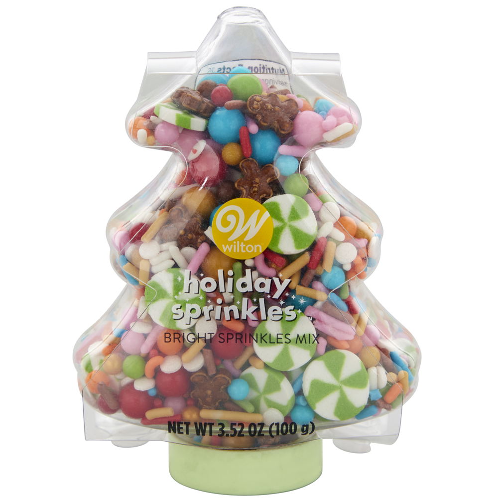 Wilton Christmas Tree Bottle Sprinkle Mix, oz
