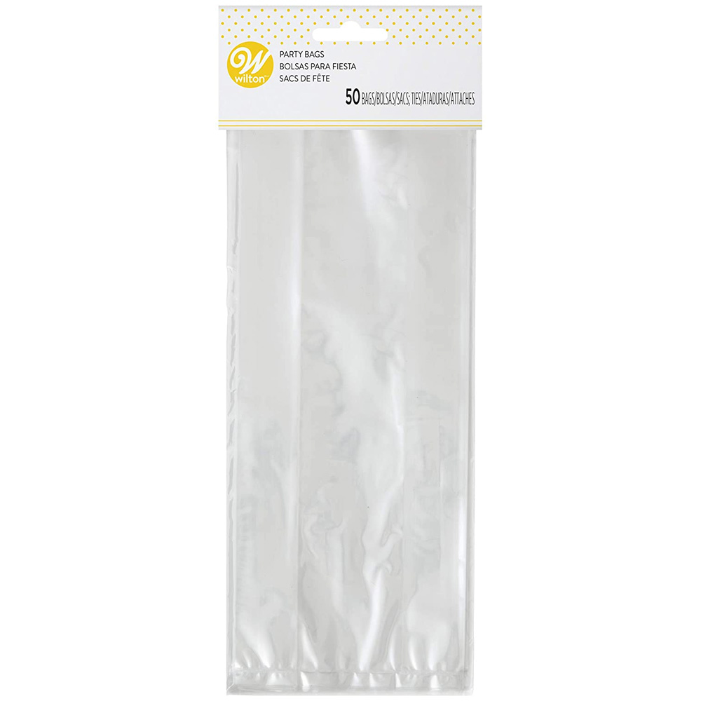 Wilton Clear Tall Treat Bags - Pack of 50