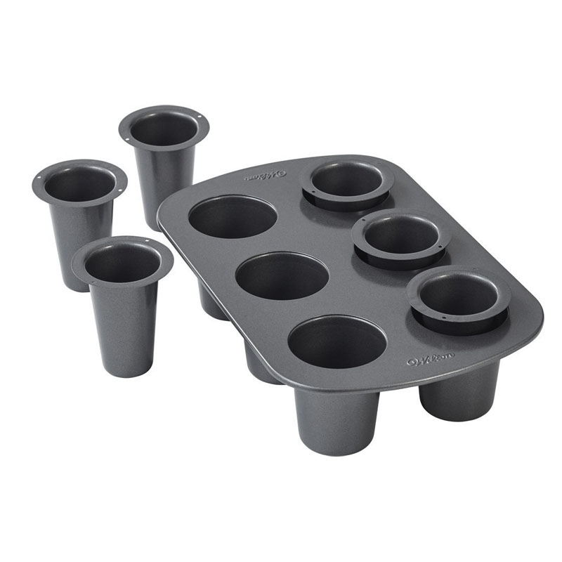 Wilton Cookie Shot Glass Pan Set - 6 Cavities