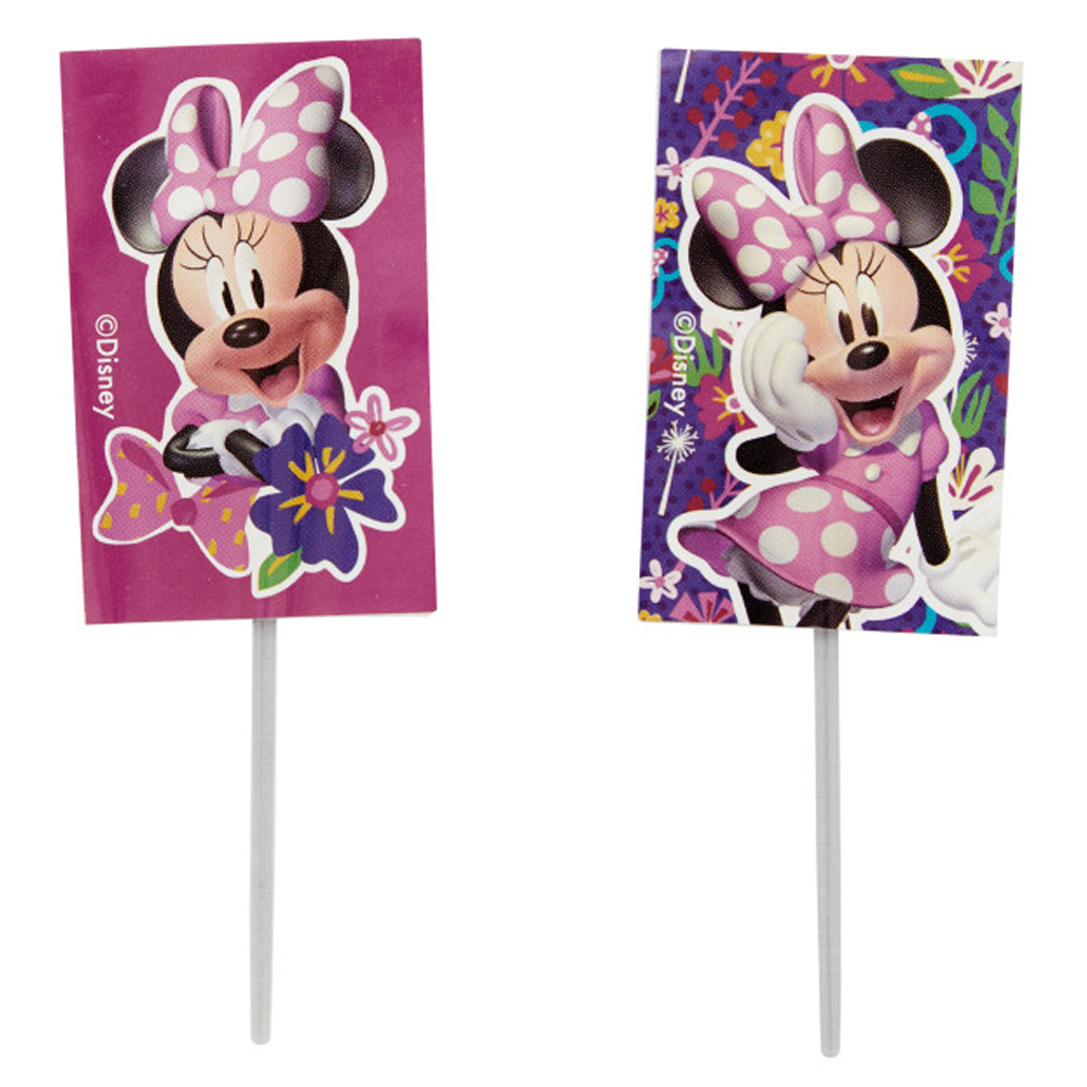 Wilton Disney Junior Minnie Mouse Cupcake Toppers, Pack of 24