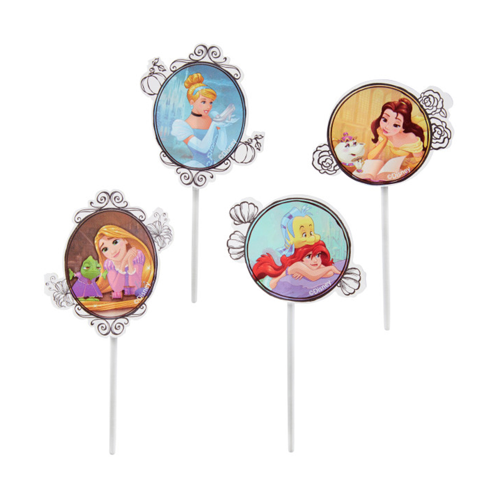 Wilton 'Disney Princesses' Cupcake Toppers, Pack of 24