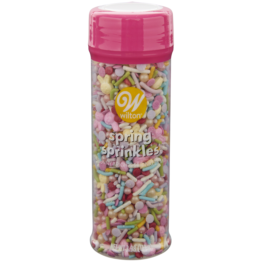 Wilton Easter Bright Bunny Sprinkle Mix, 3.98 oz.