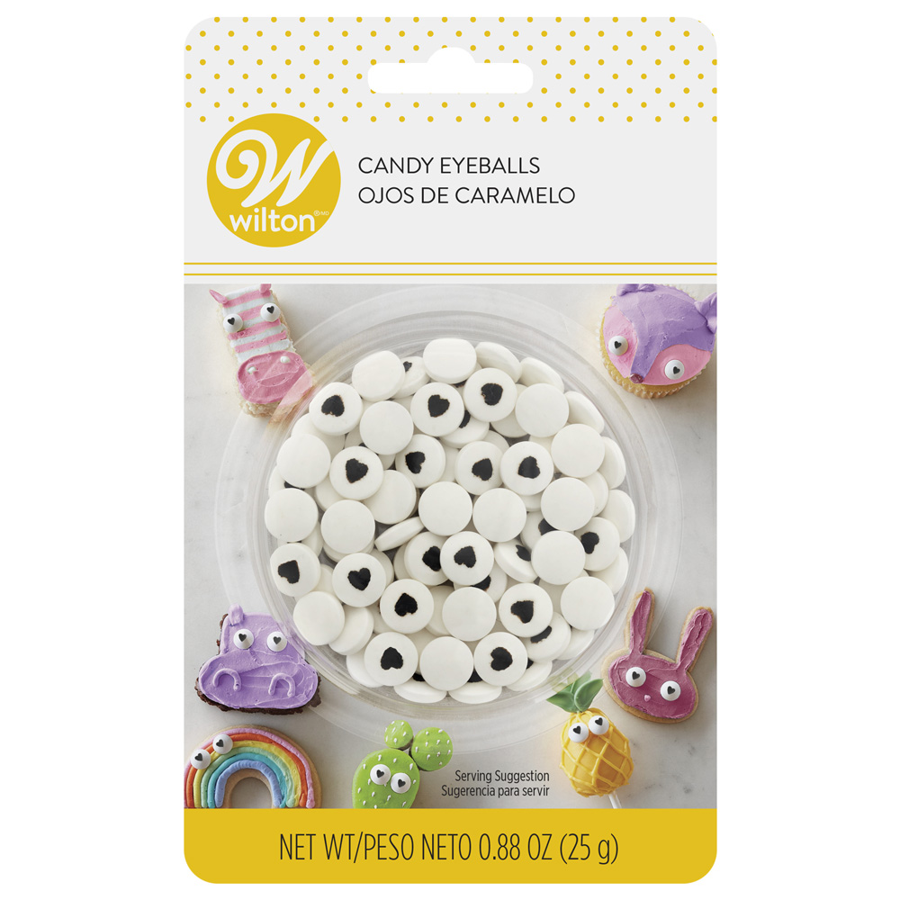 Wilton Edible Candy Heart Eyeballs