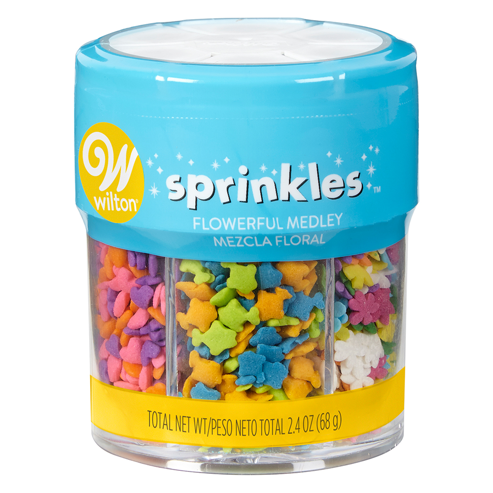 Wilton Flowerful Medley Confetti, 2.4 oz.