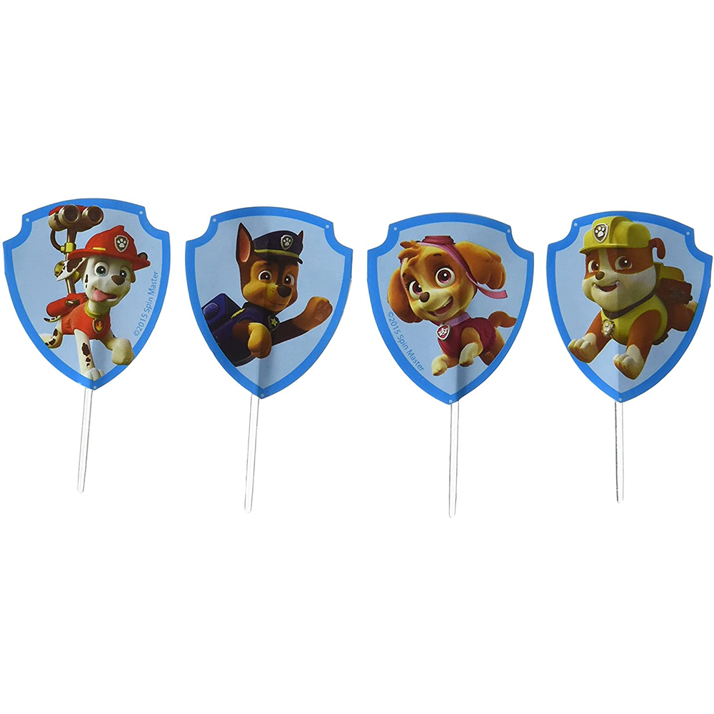 Wilton Fun Pix Paw Patrol Cupcake Toppers, Pack of 24