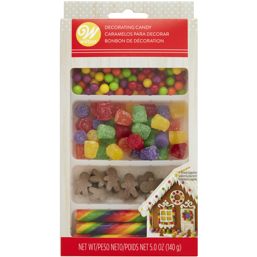 Wilton Gingerbread House Brights Decorating Kit, oz