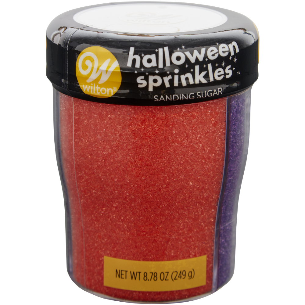 Wilton Halloween 3-Cell Sanding Sugar, 8.78 oz.
