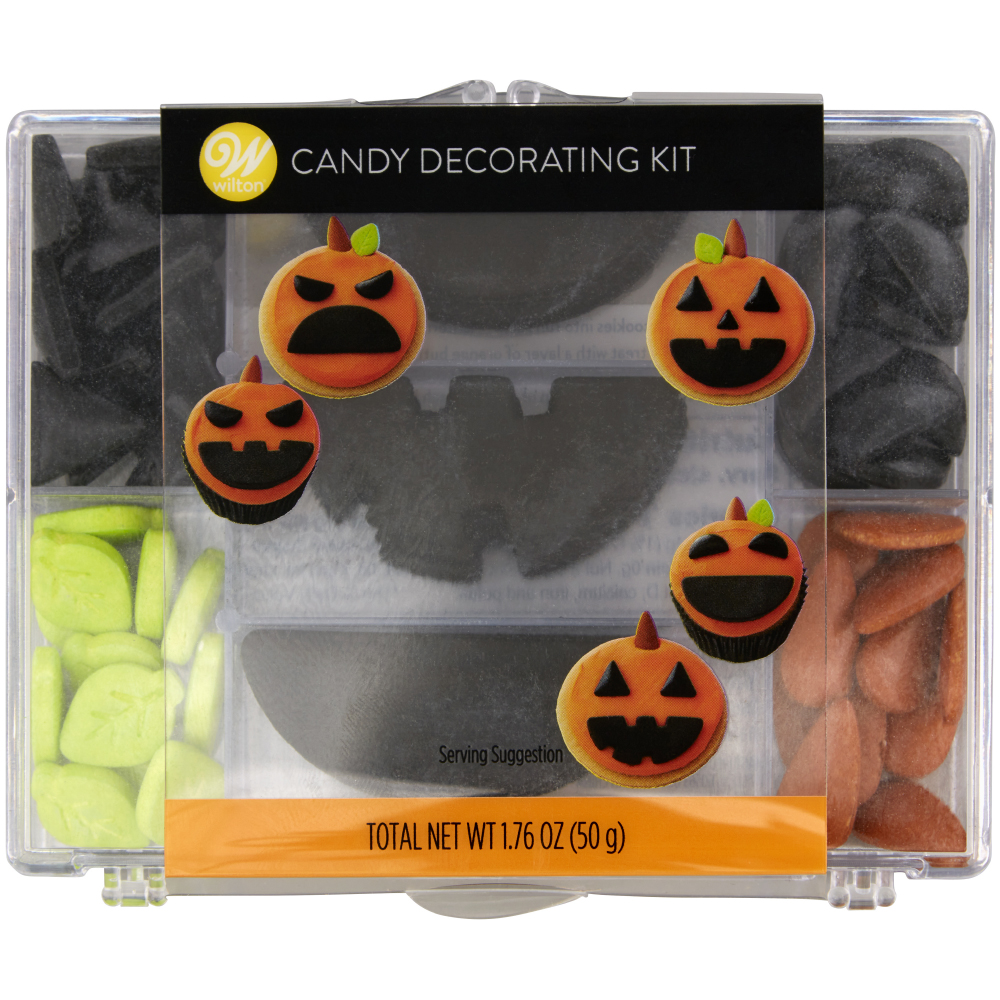 Wilton Halloween Jack-O-Lantern Candy Decorating Kit, 1.76 oz.