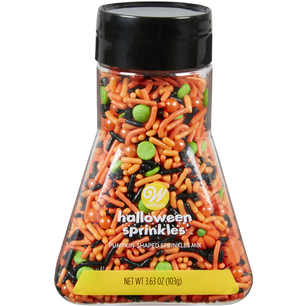 Wilton Halloween Pumpkin Sprinkle Mix, 3.63 oz.