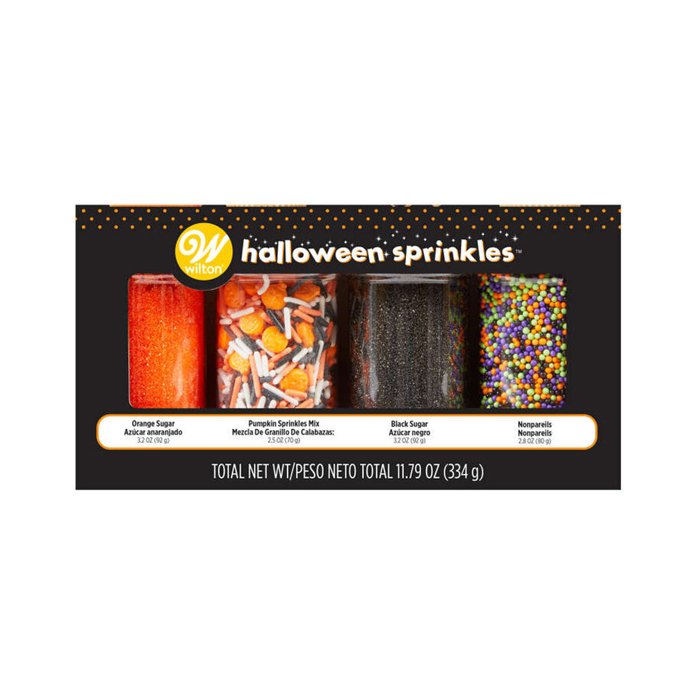 Wilton Halloween Sprinkles Mega Set, Set of 4