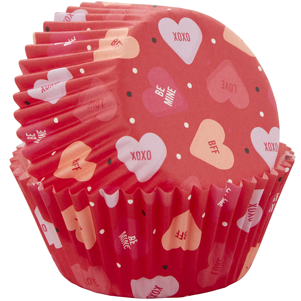 Wilton Hearts Standard Baking Cups, Pack of 75