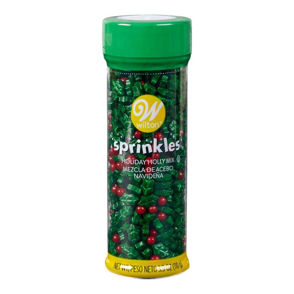 Wilton Holly Sprinkle Mix, oz