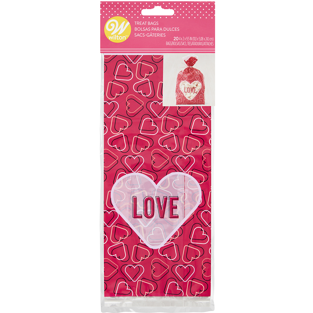 Wilton Love Treat Bags, Pack of 20