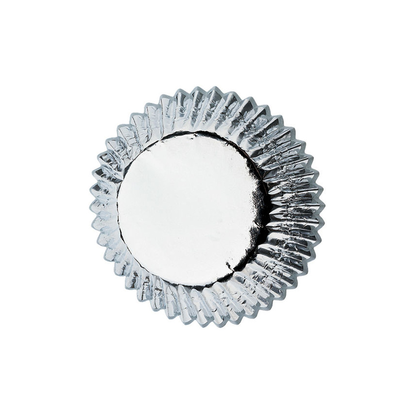 Wilton Mini Baking Cups, Silver Foil, 1-1/4