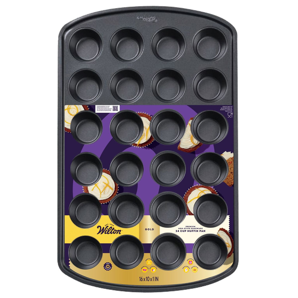 Wilton Non Stick Mini Muffin Pan, 24 Cup